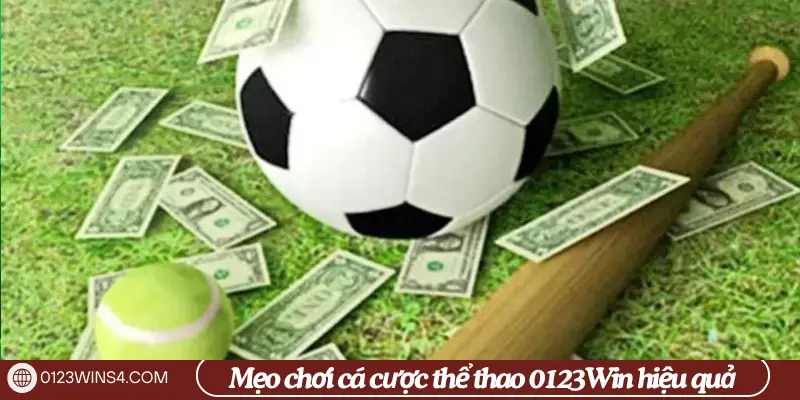 Mẹo chơi cá cược thể thao 0123Win